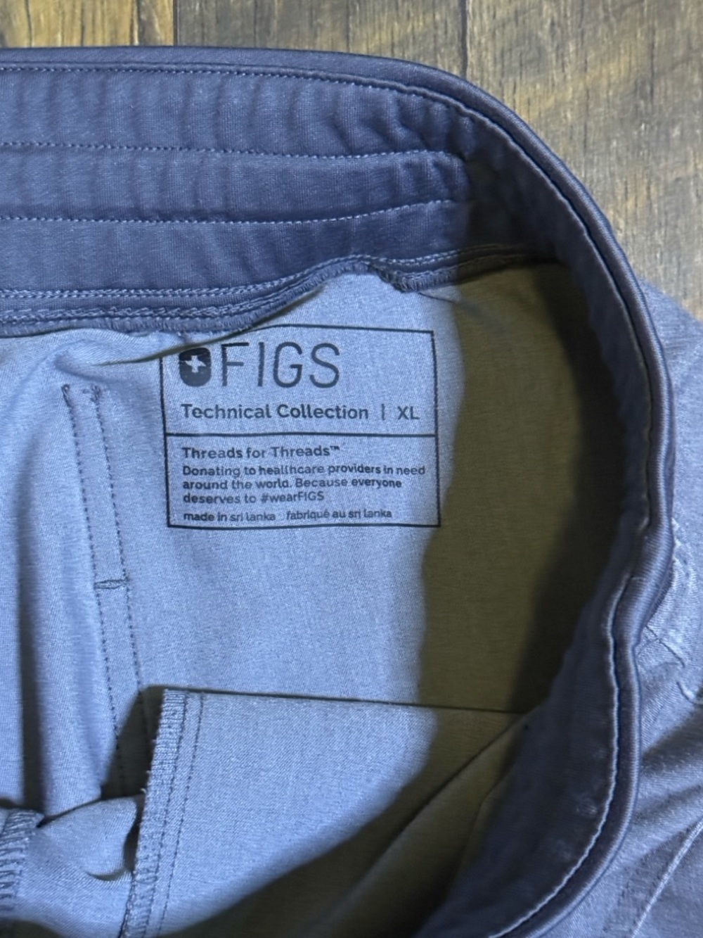 FIGS Zamora 2.0 Jogger Scrub Pants Graphite size XL - Picture 2 of 5